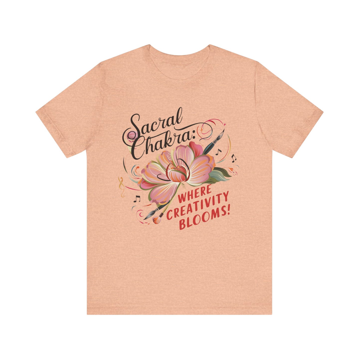 Sacral Chakra Blooming Flower Tee